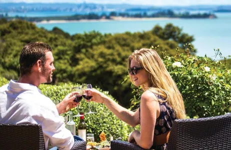 Auckland Tour Ilha Waiheke - A comida e vinho gourmet