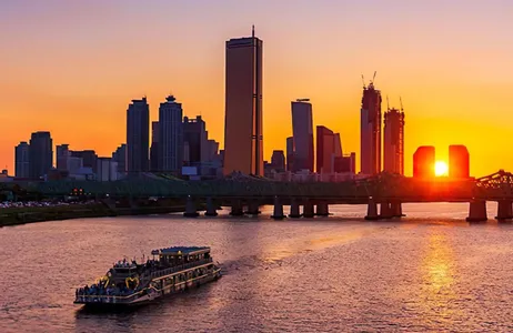Seul Tour Enchanting Evening on the Han River (Small Group Tour)