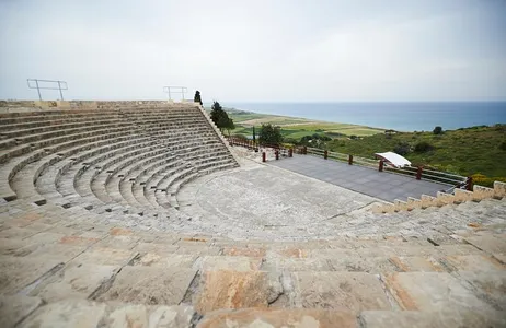 Paphos Tour Ruínas de Kourion, Castelo de Kolossi e visita guiada à vinícola de Pafos