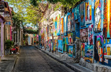 Cartagena Tour Getsemani mais Arte de Rua em Cartagena - Passageiros que ficam fora do Setor Colonial
