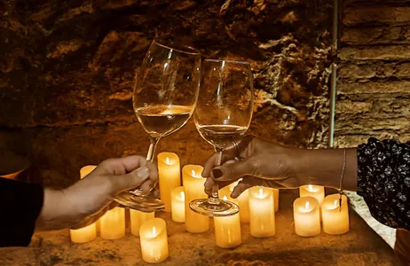Roma Tour Candlelit Dinner Experience at the Baths of Agrippa