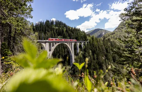 Milan Tour Maravilhas Alpinas: Excursão de um dia saindo de Milão no Trem Vermelho Bernina para St. Moritz
