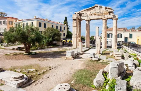 Athens Tour Ágora Antiga: E-ticket com tour de áudio no seu telefone