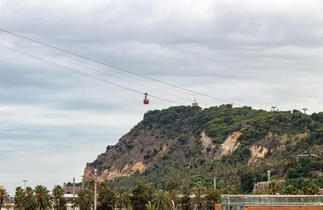Barcelona Tour Billete electrónico del teleférico de Montjuïc con audioguía