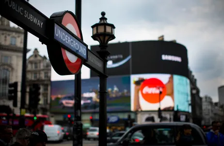 London Tour Hidden Tube Tour - Piccadilly Circus: The Heart of London