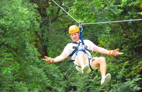 Bajo Boquete Tour Aventura de tirolesa pelas florestas de Boquete