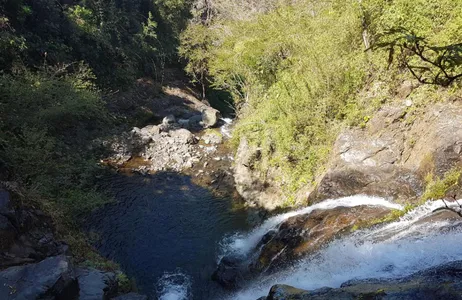David Tour Natural Adventure at Los Planes de Gualaca Waterfall