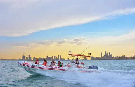 Dubai Tour Dubai Speedboat: Marina, JBR, and Ain Dubai Skyline Cruise