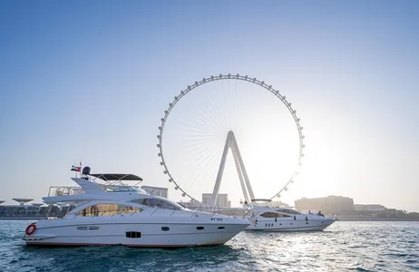 Dubai Tour Dubai Marina Midday Yacht Cruise with BBQ and Drinks