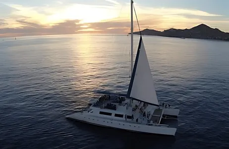 Cabo San Lucas Tour Cabo Sunset Catamaran Cruise: The Bow and Open Bar Experience