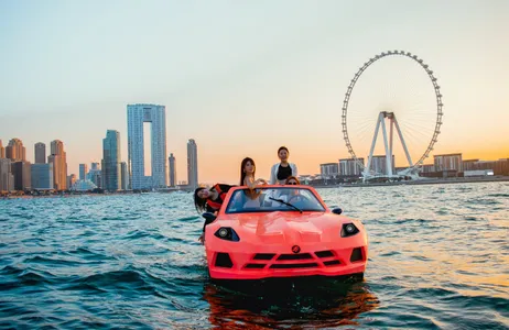 Dubai Tour Dubai Jet Car Tour with Private Transfers
