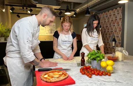Milan Tour Aula de preparação de sorvete e pizza no centro de Milão