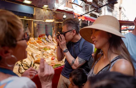 Palermo Tour Aula de culinária em Palermo com visita ao mercado