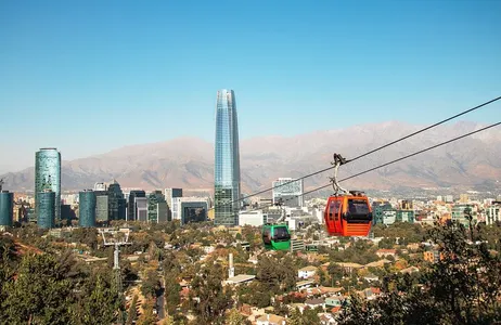 Santiago Tour Horizonte de Santiago: Bellavista, teleféricos e aventura particular em San Cristobal