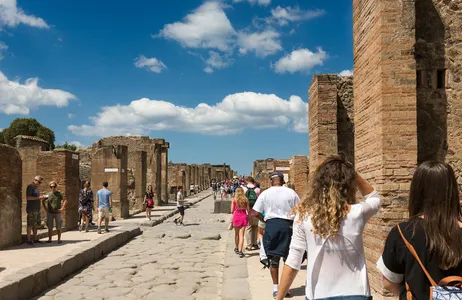 Roma Tour Viagem de um dia a Pompeia, Costa Amalfitana e Sorrento saindo de Roma em espanhol