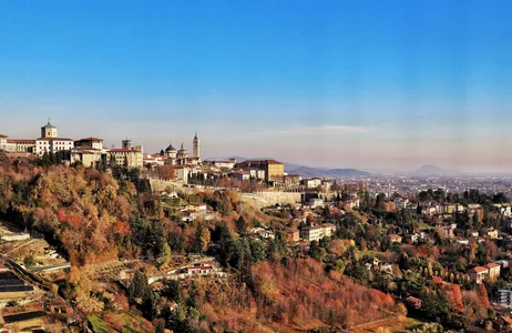 Provincia di Bergamo Tour Walking Tour pela Cidade Alta de Bérgamo