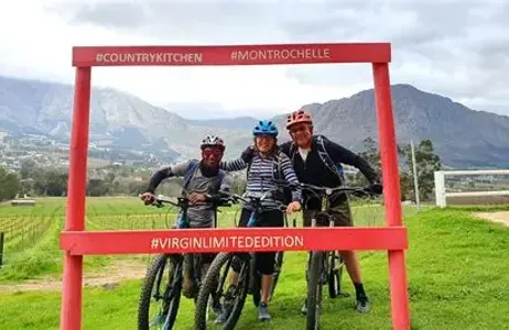 Stellenbosch Tour Passeio de bicicleta - de Stellenbosch a Franschhoek (um dia)
