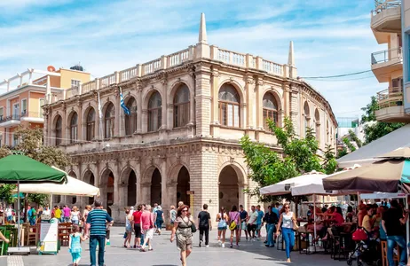 Heraklion Tour Palace of Knossos with Walking Tour in Heraklion