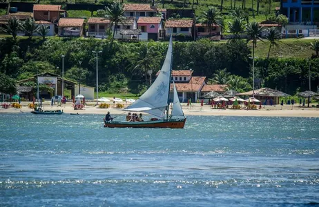 Barra do Cunhaú com Passeio de Barco