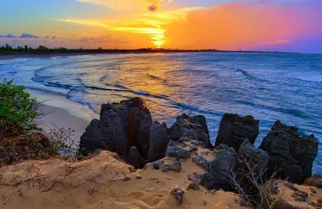 Sunset in São Miguel do Gostoso