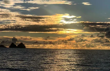 Sunset in Fernando de Noronha