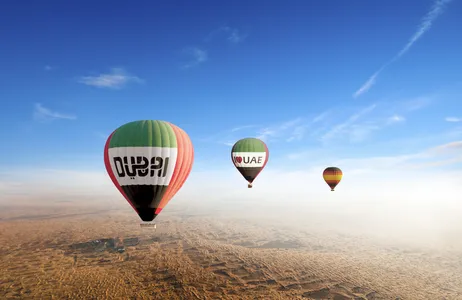 Dubai Tour Balloon ride over Dubai