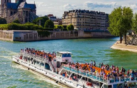 Paris Ticket Cruzeiro no Rio Sena por Bateaux-Mouches