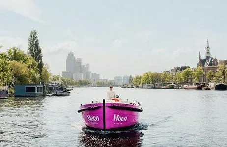 Amsterdam Ticket Amsterdã: excursão ao canal Moco + bar a bordo