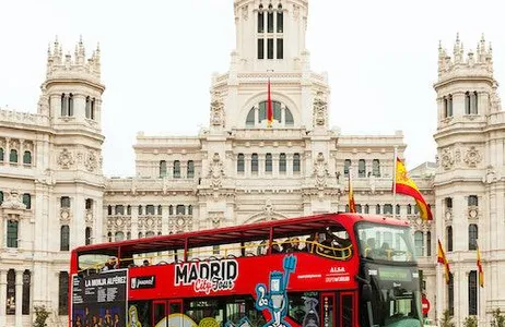 Madrid Ticket City Tour Madrid: ônibus hop-on hop-off de 1 ou 2 dias