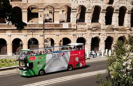 Rome Ticket IOBUS Roma: Excursão em ônibus aberto panorâmico hop-on hop-off