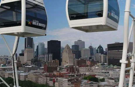 Montreal Ticket La Grande Roue de Montréal: entrada VIP na gôndola