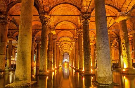 Istanbul Ticket Cisterna da Basílica: tour guiado