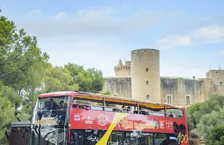 Palma de Mallorca Ticket Autocarro hop-on hop-off para Maiorca