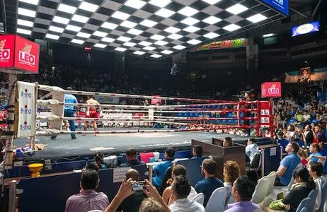 Bangkok Ticket Luta de Muay Thai no Rajadamnern Boxing Stadium