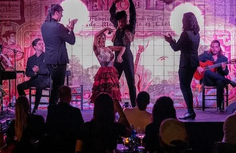 Madrid Ticket Flamenco de Leones: show de flamenco em Madri e experiência gastronômica