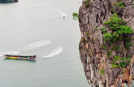 Phuket Ticket De Phuket: Ilha James Bond de dia inteiro e passeio de canoa em barco Longtail