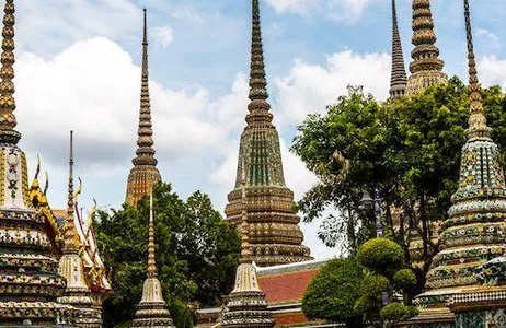 Bangkok Ticket Wat Pho e Wat Arun: passeio a pé guiado