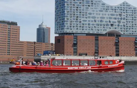 Hamburg Ticket Excursão hop-on hop-off pelo porto de Hamburgo