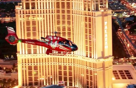 Las Vegas Ticket Voo noturno de helicóptero sobre a Las Vegas Strip