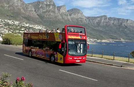 Cape Town Ticket Ônibus hop-on hop-off Cidade do Cabo e Teleférico da Table Mountain