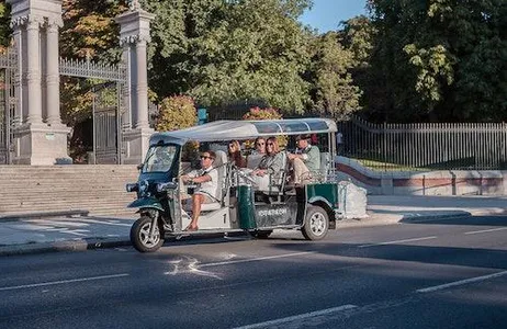 Madrid Ticket Excursão de 1 hora por Madri em Tuk Tuk elétrico particular