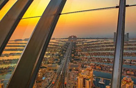 Dubai Ticket The View at the Palm - experiência VIP Lounge