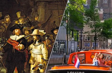 Amsterdam Ticket Cruzeiro pelos canais e Rijksmuseum