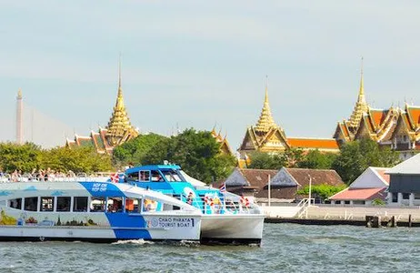 Bangkok Ticket Barco hop-on hop-off Rio Chao Phraya: passe de 1 dia