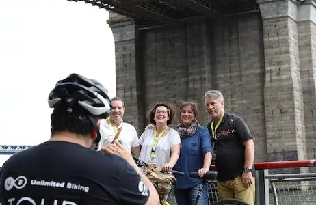 New York Ticket Destaques da ponte do Brooklyn: passeio de bicicleta