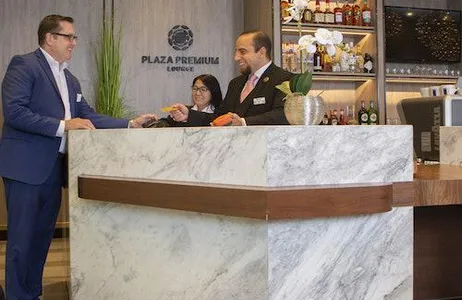 Dallas Ticket Plaza Premium Lounge no Aeroporto Internacional de Dallas Fort Worth