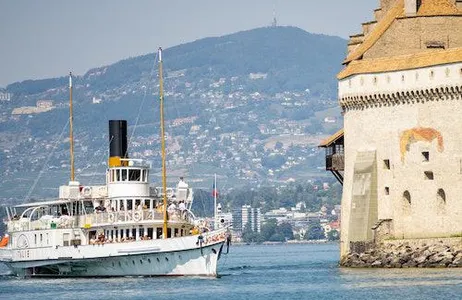 Montreux Ticket Passeio de barco na Riviera Suíça