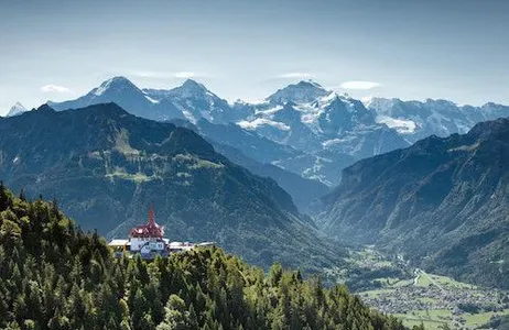 Interlaken Ticket Funicular: Interlaken - Harder Kulm