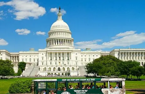 Washington, D.C. Ticket Washington Welcome Center: tour guiado de 90 minutos Old Town Trolley Washington