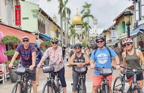 Singapore Ticket Excursão histórica de bicicleta em Cingapura